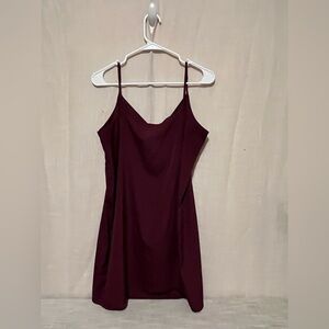 Abercrombie Burgundy Slip Dress XL | Holiday Date Night Style